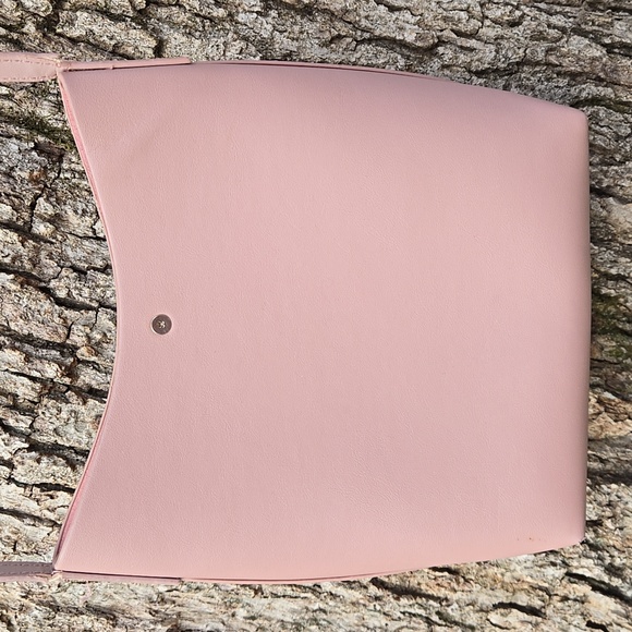 SAMARA Peony Pink Vegan Leather Crossbody Bag. Like New! - Picture 7 of 9